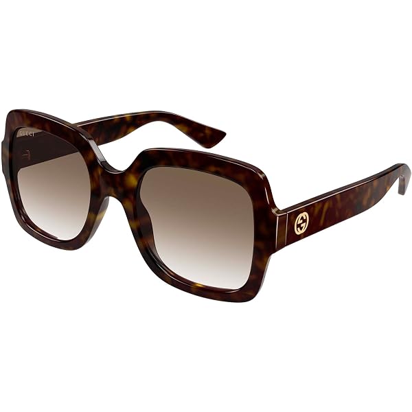 Amazon | [グッチ] GG0876S 女性 サングラス BLACK/GREY SHADED 60/20